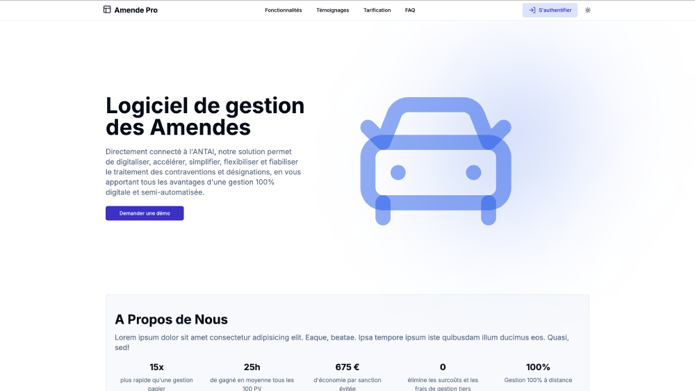 Amende Pro